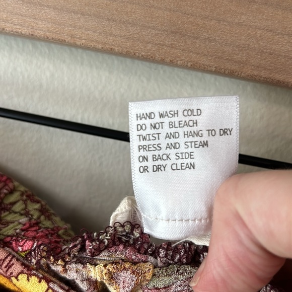 Rose & Thyme floral wrap skirt Size large - Picture 5 of 6